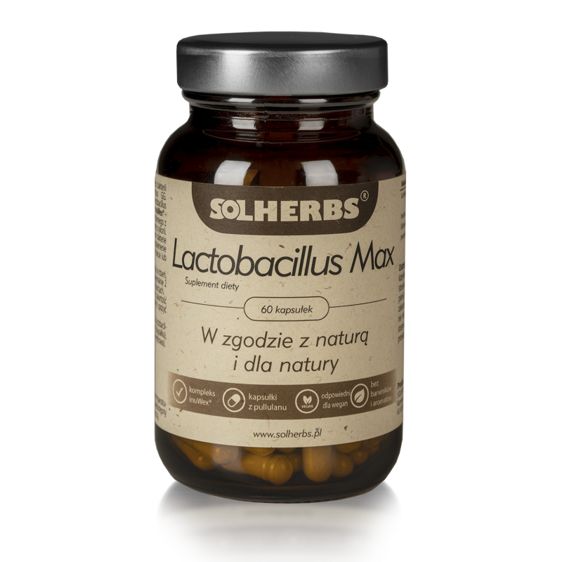 Lactobacillus Max Solherbs Bakterie Kwasu Mlekowego Probiotyk 0723