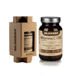 SOLHERBS Witamina C 1000 kwas askorbinowy 60 vege kaps