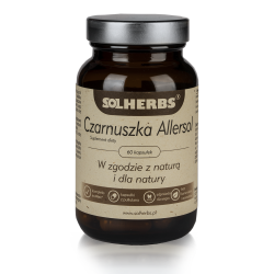 Czarnuszka SOLHERBS ekstrkat olej z nasion czarnuszki 60 vege kaps