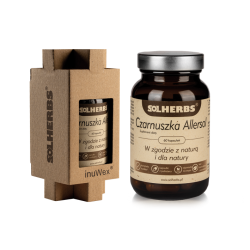 SOLHERBS czarnuszka z pachnotką ekstrakt olej z nasion czarnuszki czysty skład 60 vege kaps